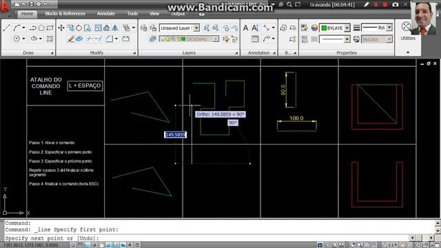 AUTOCAD 2009 COMANDO LINE - Prof. Richard смотреть онлайн