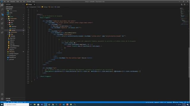 REACT con leaflet y peticiones a Aemet y OpenDataSoft смотреть онлайн