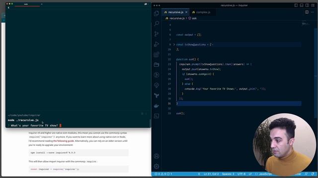 Build a Dynamic CLI with Inquirer and Node.js: A Step-by-Step Guide смотреть онлайн