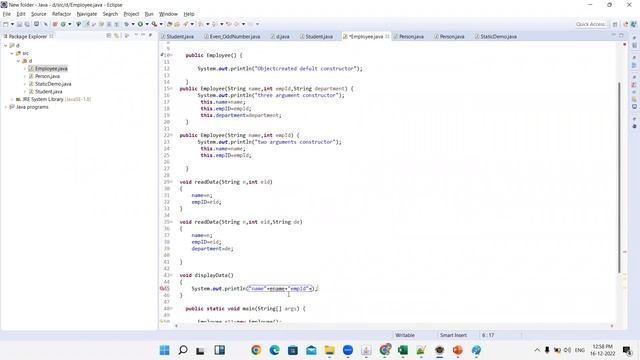 Constructor and method overloading used in Sailpoint - Java смотреть онлайн