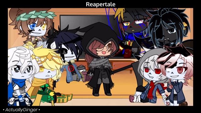 Sans AUs React To My AUs (Bad Apple) // Gacha Club смотреть онлайн