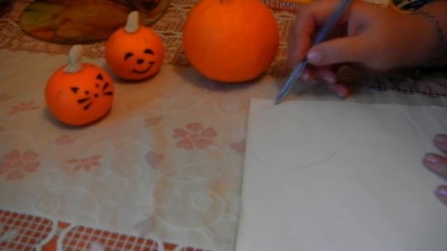 Хэллоуин. Делаем тыкву!!!! смотреть онлайн