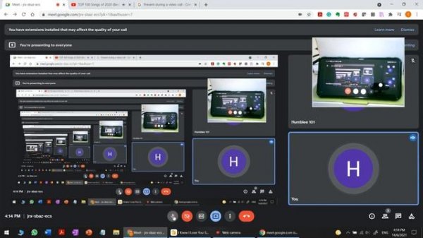 How to Share screen WITH Audio in Google Meet
