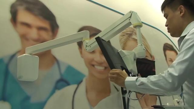 【Mounting Solutions】 Highgrade ALW200（loading2.5〜6.5kg）Wall-mounted monitor support arm(Medical arm смотреть онлайн