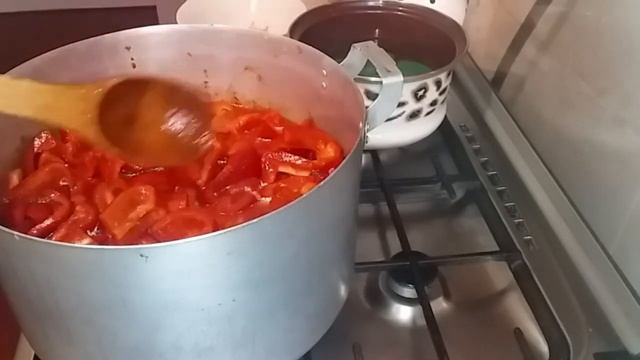 ЛЕЧО ИЗ БОЛГАРСКОГО ПЕРЦА И ПОМИДОР НА ЗИМУ ! ГОТОВЛЮ 20 ЛЕТ ! ВКУСНЕЕ ЛЕЧО НЕТ ! смотреть онлайн