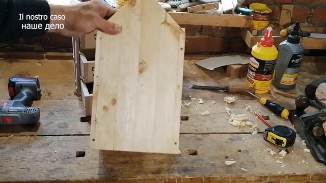 Отходы в доходы. Что можно сделать из обрезков. DIY bird house смотреть онлайн