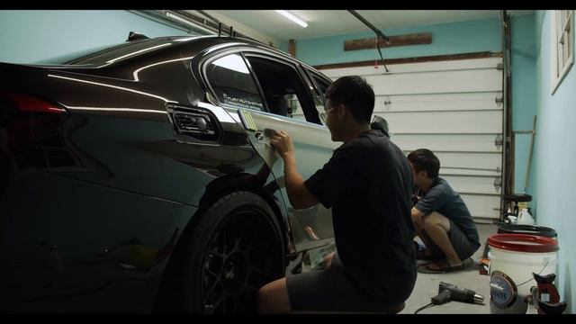 BMW F30 Vinyl Wrap Khaki Green - Mint Autolab смотреть онлайн