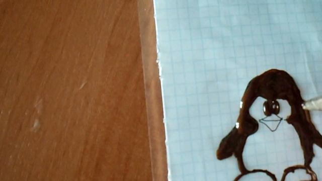 Рисуем шоколадом! Drawing chocolate! смотреть онлайн