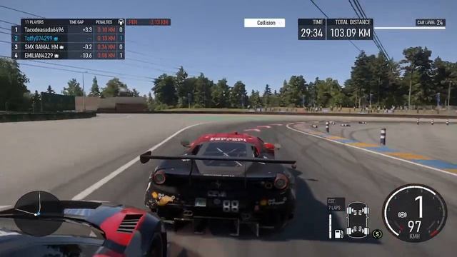 Ahorro de combustible en Le Mans con la nueva Ferrari 488 GTE смотреть онлайн