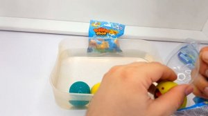 РАЗНЫЕ ЯЙЦА ОТ СБАБАМ -ДИНОЗАВРЫ,АКУЛЫ,ПИНГВИНЫ #sbabam  - обзор игрушек