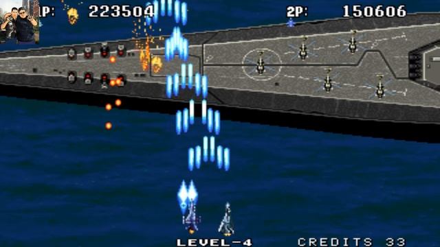 Лучшие аркадные игры #5 ●Aero Fighters 2● смотреть онлайн