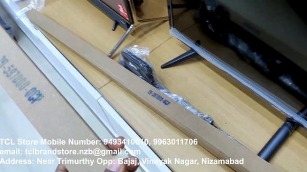 TCL 4k Ultra HD Smart TV 85 P8M || QUICK UNBOXING TELUGU ||