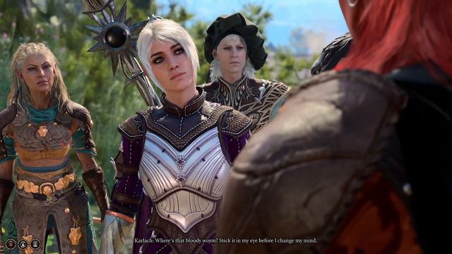 Baldur's Gate 3 - Shadowheart convinces Karlach to take the Astral Tadpole смотреть онлайн