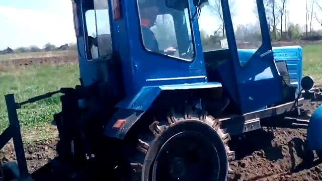 Картофелесажалка самодельная минитрактор смотреть онлайн
