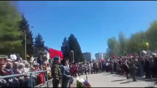 гимн, и пара слов от  главы!