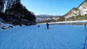 зимняя рыбалка на хариуса в Горном Алтае. Выпуск-01.