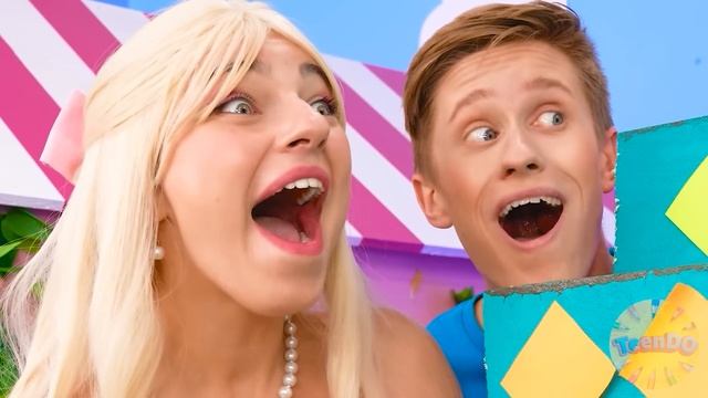 Домики Одного Цвета Челлендж | Сумасшедший Челлендж от TeenDO Challenge