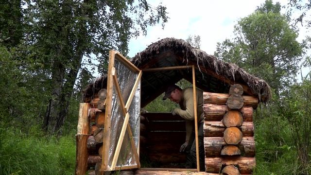 Поймал Хариуса | Достроил Баню | Поход в Тайгу 2020 смотреть онлайн
