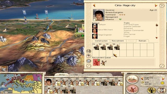Rome: Total War 2004: Steam PC (Walkthrough) (no Commentary) (Very Hard) Egypt Part 27