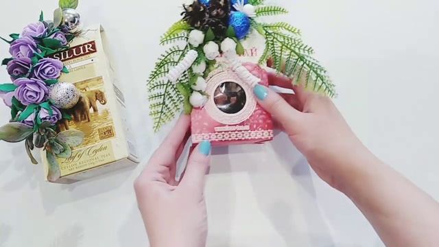 Оформление новогодних подарков. Чай. Подсвечник смотреть онлайн