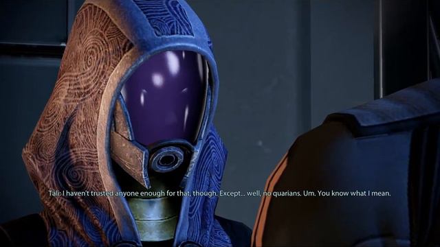 Mass Effect 2 Tali Romance Part 1 смотреть онлайн
