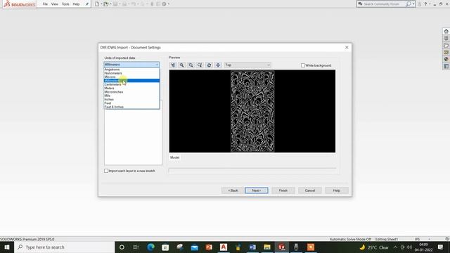 Import Autocad jali to solidwork l in hindi | Autocad to solidwork смотреть онлайн