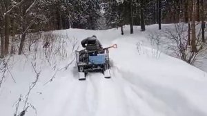 Вездеход POMOR X6 по снегу (видео от наших клиентов)