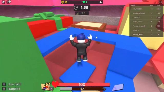 СУПЕР БОМБА ВЫЖИВАНИЕ! ВЫИГРАЛ ПЕРВЫЙ РАУНД! ПРОКАЧАЛ СКИЛЛ ЗА МОНЕТКИ! Super Bomb Survival В ROBLO смотреть онлайн