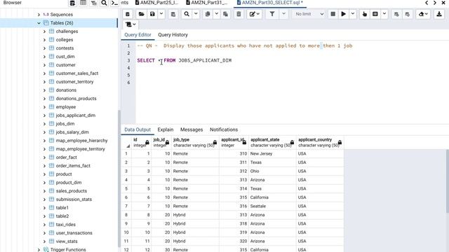 Part 30 - AMZN SQL Interview Questions 2023| FILTERING WITH GROUP BY HAVING COUNT() FUNCTION смотреть онлайн