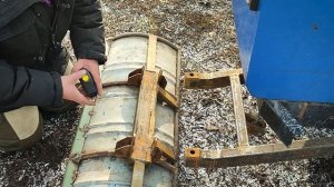 ОН ПОЛУЧИЛСЯ КАК НАДО!!! Самодельный отвал на МИНИТРАКТОР, даю размеры!!!