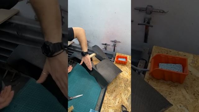 Укладка карбона. Консоль Mercedes смотреть онлайн