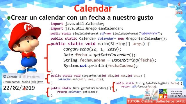 Clase Date Clase Calendar Clase SimpleDateFormat en JAVA PARTE 2/3 IITA смотреть онлайн