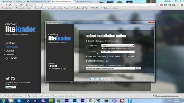 Comment installer WorldEdit en Solo [1.7.10 (Liteloader) & 1.9+ (Forge)] смотреть онлайн