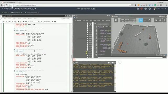 How to use GPS to do autonomous robot navigation? // ROS Extra Class #2 смотреть онлайн