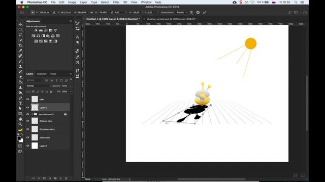 Рисуем тени в Фотошопе. Стандартный способ — 2/3 (15 Выпуск) смотреть онлайн
