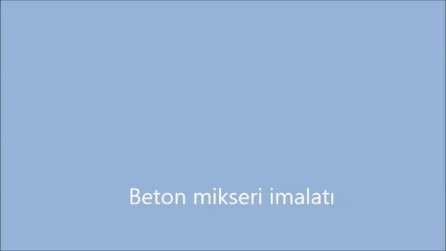 beton mikseri imalatı www turkishmachine com +90 538 831 17 85 смотреть онлайн