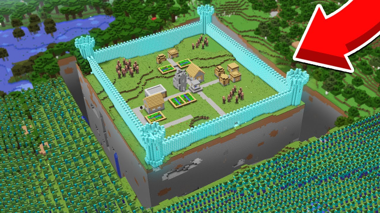 ЭТО ЛУЧШИЙ СПОСОБ СПАСТИ ДЕРЕВНЮ ЖИТЕЛЕЙ ОТ АРМИИ ЗОМБИ В МАЙНКРАФТ Топовский Minecraft смотреть онлайн