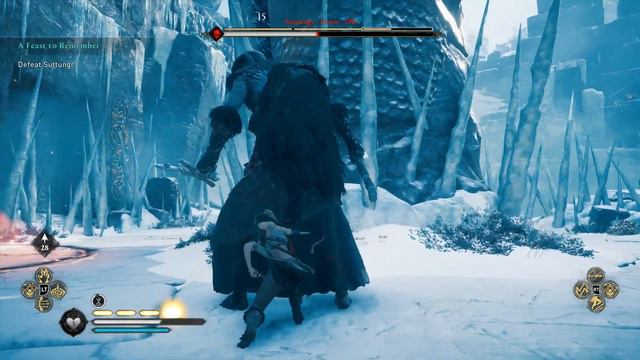 Assassins Creed Valhalla - The Fastest Way to Defeat Suttungr (Low Level) смотреть онлайн