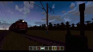 Я работаю дежурным  по переезду в майнкрафт Транжик майнкрафт