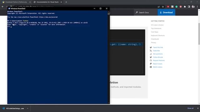 How to install VS Code and Python on Windows Operating System смотреть онлайн