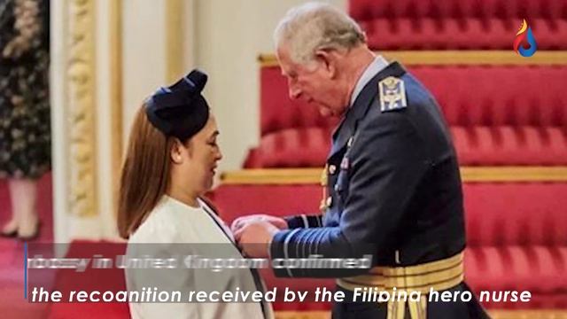 Pinay Nurse Recognized By Prince Charles After Aid In Terror Attack | Sagisag PH смотреть онлайн