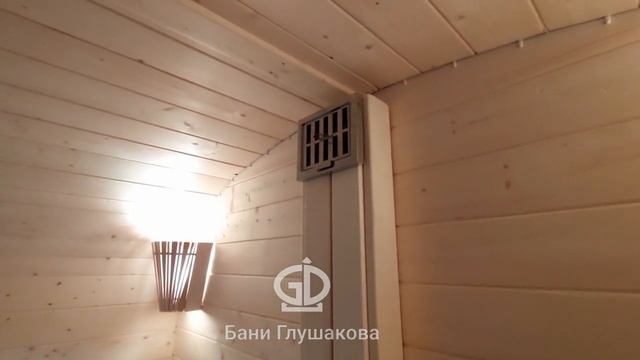 Баня «Карета» с вентиляцией «димасту» смотреть онлайн