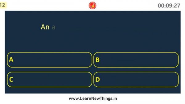 Mathematics Quiz Part 9/25 | 12 Questions | Quiz by Learn New Things | Maths Quiz