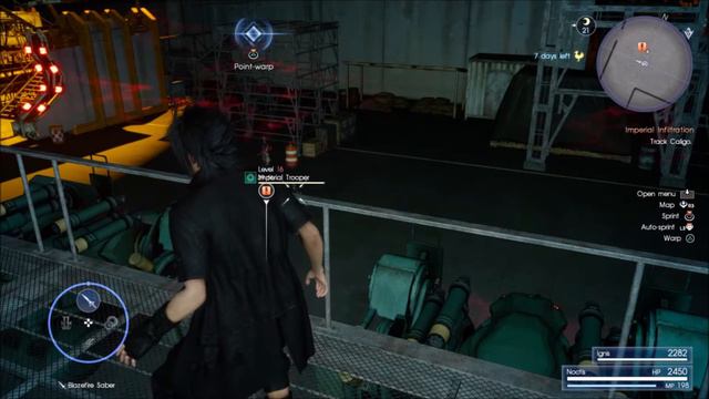 Final Fantasy XV (Imperial Infiltration) Track Imperial Base Commander Caligo смотреть онлайн