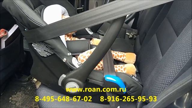 Детское автокресло 0+ Roan Kite установка в машину смотреть онлайн