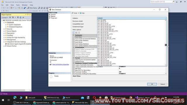 C# Programming (Intermediate) - Lecture 2: SQL Server, CRUD, DisplayMemberPath, ObservableCollectio смотреть онлайн