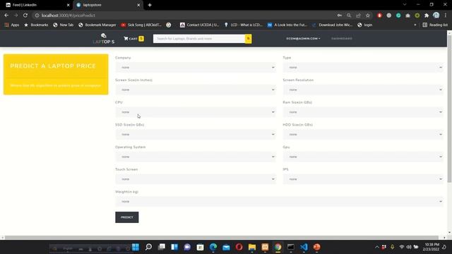 CS eCommerce final year project with Django, React, MySql, and Machine Learning смотреть онлайн