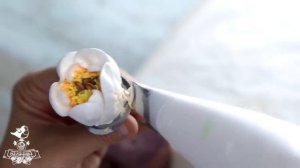 Пион из БЗК. Подробный урок. Белково-заварной крем. Малиновка.