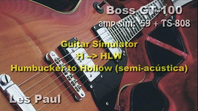 BOSS GT-100: Guitar Simulator FX смотреть онлайн