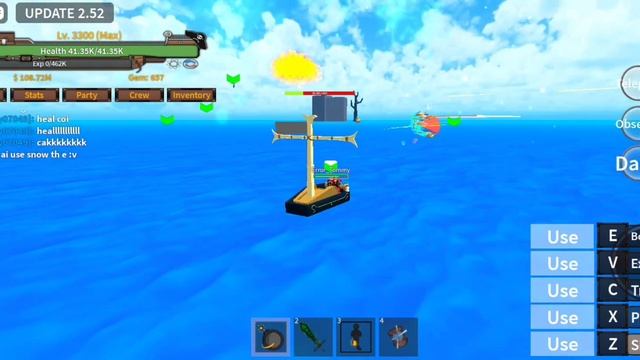 ROBLOX KING LEGACY BOMD AWAKEN KILL SEA KING смотреть онлайн